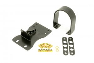 Chevrolet Camaro Driveshaft Safety Loop - Front - BMR Suspension - Black Hammertone - `10-`15