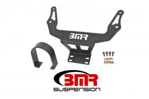 Dodge Challenger Driveshaft Safety Loop - Front - BMR Suspension - DSL110 - Black Hammertone - 2015