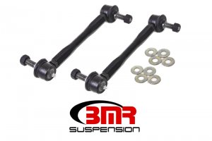 Chevrolet Camaro Sway Bar End Links - Front - BMR Suspension - Adjustable ELK016 - Black - 2016