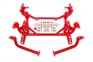 Ford Mustang K-Member - BMR Suspension - Street Version (DOM) - Red - `15-`23