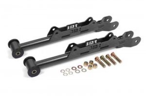 Chevrolet Camaro Control Arms - Rear - BMR Suspension - DOM Lower - Black Hammertone - `10-`15