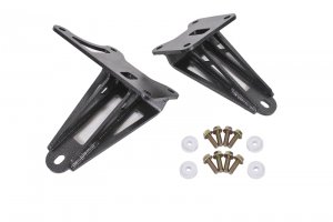 Ford Mustang Motor Mount Kit - BMR Suspension - Adjustable Height - Black Hammertone - 2015