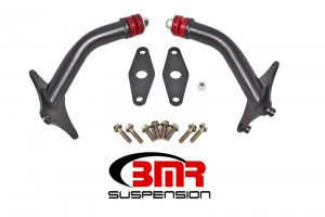 Chevrolet Camaro Engine Mount Kit - BMR Suspension - MM010 with Integrated Stands and Poly Bushings - Black Hammertone - 2016