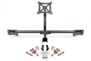 Ford Mustang Parachute Mount - BMR Suspension - Bolt-On - Black Hammertone - `15-`19