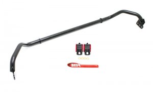 Chevrolet Camaro Sway Bar Kit - Front - BMR Suspension - Adjustable, Hollow 29mm - Black Hammertone - `10-`12