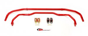 Chevrolet Camaro SS Sway Bar Kit - Front + Rear - BMR Suspension - SB039R 3-way Adjustable with Polyurethane Bushings - Red - 2013