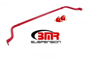 Chevrolet Camaro Sway Bar Kit - Rear - BMR Suspension - Hollow 32mm Non-Adjustable - Red - 2016