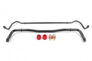 Dodge Challenger Sway Bar Kit - Front + Rear - BMR Suspension - Black Hammertone - `08-`20