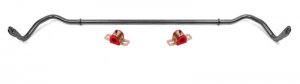 Dodge Challenger Sway Bar Kit - Rear - BMR Suspension - Hollow 25mm Non-Adjustable - Black Hammertone - `08-`19