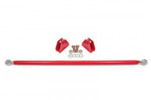 Ford Mustang Strut Tower Brace - Rear - BMR Suspension - Red - `15-`20