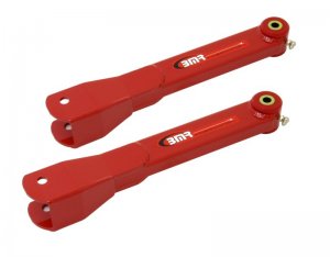 Chevrolet Camaro Trailing Arms - Rear - BMR Suspension - Non-Adjustable Polyurethane - Red - `10-`15