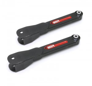 Chevrolet Camaro Trailing Arms - Rear - BMR Suspension - Non-Adj. w/ Spherical Bearings - Black Hammertone - `10-`15