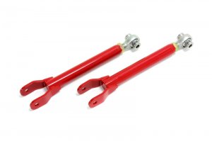 Chevrolet Camaro Trailing Arms - Rear - BMR Suspension - Single Adjustable Rod Ends - Red - `10-`15
