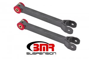 Chevrolet Camaro Trailing Arms - Lower - BMR Suspension - Non-Adjustable Polyurethane - Black Hammertone - 2016