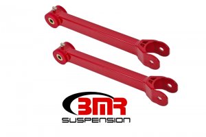 Chevrolet Camaro Trailing Arms - Lower - BMR Suspension - Non-Adjustable, Polyurethane - Red - 2016