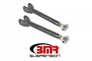 Chevrolet Camaro Lower Trailing Arms - BMR Suspension - Single Adjustable - Black Hammertone - 2016