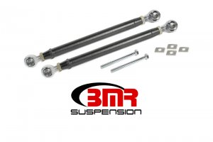 Chevrolet Camaro Toe Rods - Rear - BMR Suspension - Double Adjustable, Rod Ends - Black Hammertone - 2016