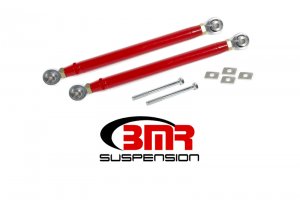Chevrolet Camaro Toe Rods - Rear - BMR Suspension - Double Adjustable, TR007R - Red - 2016