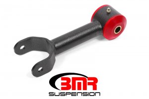 Ford Mustang Control Arm - Upper - BMR Suspension - Non-Adjustable, Polyurethane Bushings - Black Hammertone - `11-`14