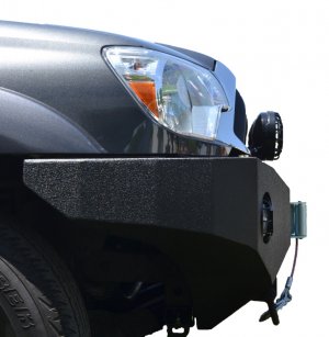 Toyota Tacoma Front Winch Bumper - Body Armor 4x4 - 3/16