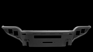 Toyota Tacoma Front Bumper - Body Armor 4x4 - Desert Series Front Winch - Heavy Texture Black - `16-`17