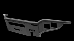 Toyota Tacoma Front Bumper - Body Armor 4x4 - Desert Series Front Winch - Heavy Texture Black - `16-`17