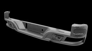 Toyota Tacoma Rear Bumper - Body Armor 4x4 - Desert Series - Black - `16-`17