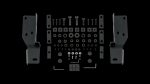 Toyota Tacoma Rear Bumper - Body Armor 4x4 - Pro Series, Two-Stage Powder Coat Light Texture Finish - Black - 2016