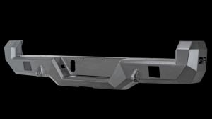 Toyota Tacoma Rear Bumper - Body Armor 4x4 - Pro Series, Two-Stage Powder Coat Light Texture Finish - Black - 2016