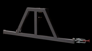 Toyota Tacoma Spare Tire Carrier - Body Armor 4x4 - Pro Series - Black - `05-`15