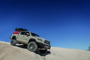 Toyota Tacoma Overland Rack - Body Armor 4x4 - Truck Bed Rack - Black - 2016