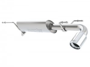 Subaru Impreza Performance Exhaust - Rear Right Exit - Borla - S-Type Axle-Back Single Round Rolled - `13-`16