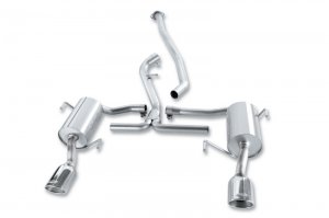 Subaru Impreza Performance Exhaust - Borla - Cat Back S-Type - `08-`11