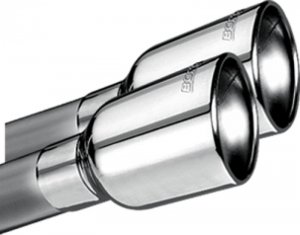 Chevrolet Corvette Performance Exhaust - Rear - Borla - S-Type Axle Back - Polished - `05-`08