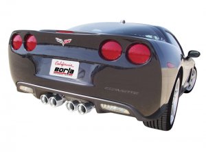 Chevrolet Corvette Performance Exhaust - Rear - Borla - S-Type Axle Back - Polished - `05-`08