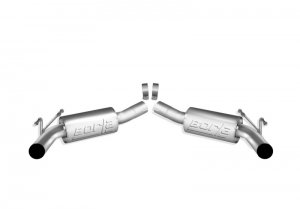 Chevrolet Camaro SS Performance Exhaust - Rear - Borla - ATAK Cat Back - `10-`13