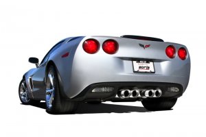Chevrolet Corvette (C6) Performance Exhaust - Rear - Borla - S-Type II Axle-Back - `09-`13
