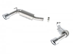 Chevrolet Camaro SS Performance Exhaust - Rear - Borla - Cat Back ATAK - Polished - `14-`15