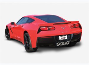 Chevrolet Corvette C7 Performance Exhaust - Rear - Borla - Cat Back ATAK - `14-`19