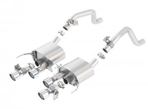 Chevrolet Corvette C7 Performance Exhaust - Rear - Borla - S Type Axle-Back with AFM and NPP Valves - `14-`19