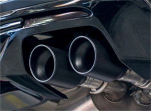 Chevrolet Camaro SS Performance Exhaust - Rear - Borla - Axle Back S-Type - Ceramic Black - `16-`24