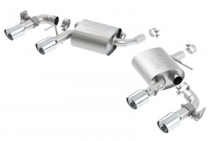 Chevrolet Camaro Performance Exhaust - Rear - Borla - ATAK Axle Back - `16-`23