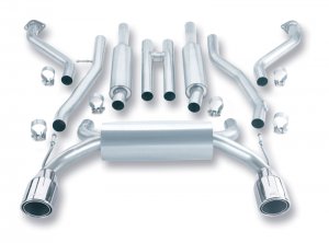 Nissan 350Z Performance Exhaust - Borla - True Dual Cat-Back - `03-`08