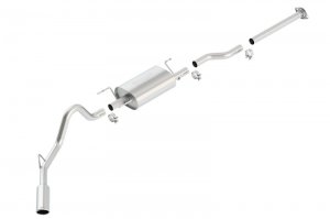 Toyota Tacoma Performance Exhaust - Borla - Cat Back S-Type - `05-`12