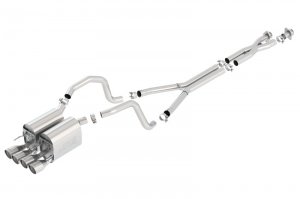 Chevrolet Corvette Performance Exhaust - Borla - Cat Back S-Type - `05-`08
