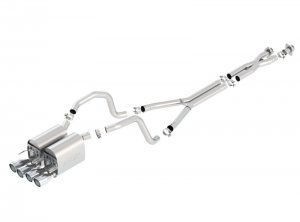 Chevrolet Corvette Performance Exhaust - Borla - Cat Back S-Type - `05-`08