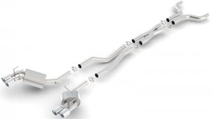 Chevrolet Camaro ZL1 Performance Exhaust - Rear - Borla - Cat Back ATAK - `12-`14
