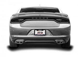 Chrysler 300 Performance Exhaust - Single Split Rear Exit - Borla - Cat Back S-Type - `15-`22