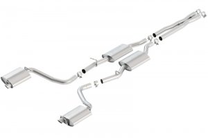 Chrysler 300 Performance Exhaust - Single Split Rear Exit - Borla - Cat Back S-Type - `15-`22