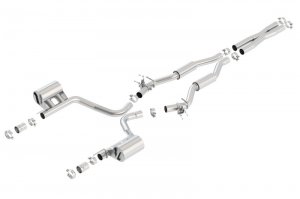 Dodge Challenger SRT 392 Performance Exhaust - Borla - Cat Back, S-Type - `15-`23